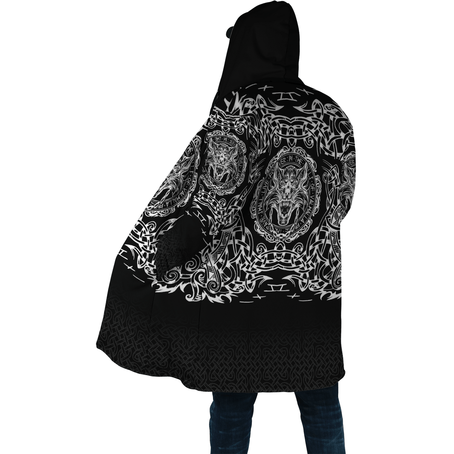 Viking Style Cloak - Fenrir Viking 3D - ML