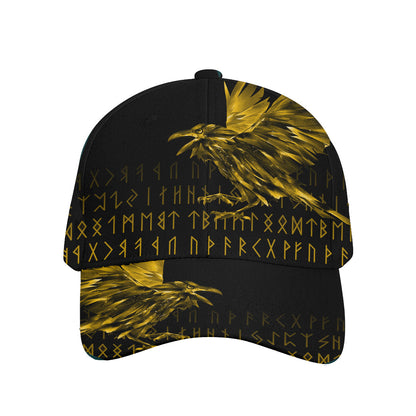 Viking Style Classic Cap - The Raven Of Odin Rune A27