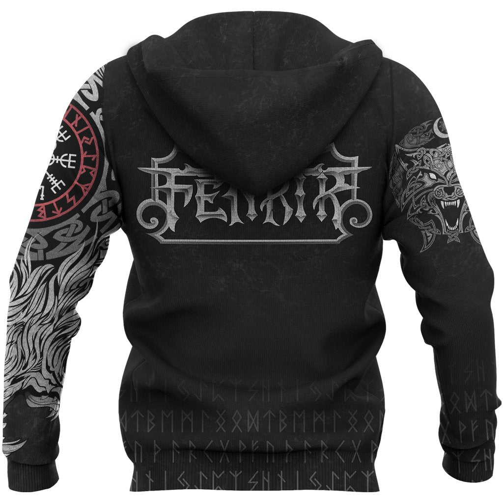 Viking Style Hoodie Fenrir A7