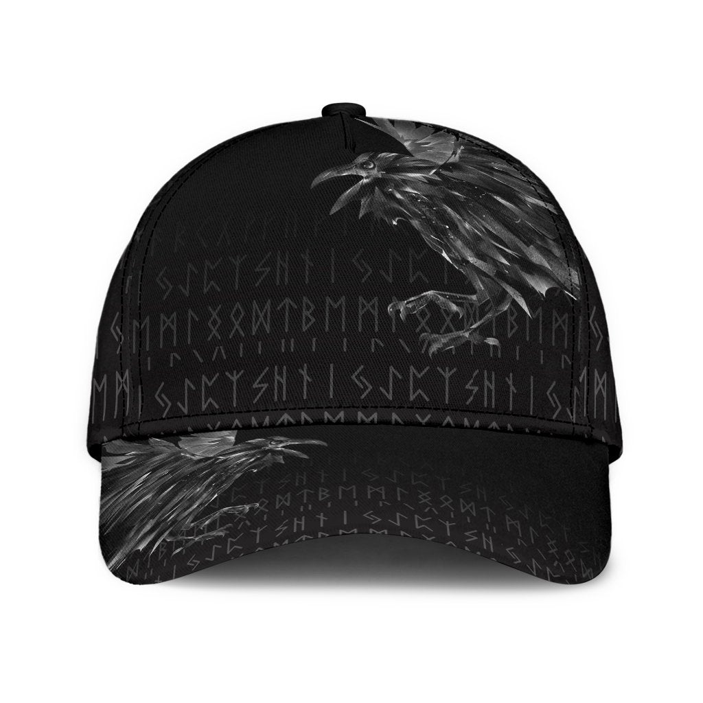 Viking Style Classic Cap - The Raven Of Odin Rune A27