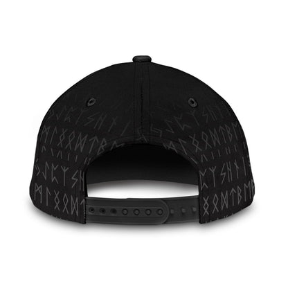 Viking Style Classic Cap - The Raven Of Odin Rune A27