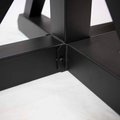 Round Dining Table Legs, 1 Set, Metal Trestle Shape #SS511