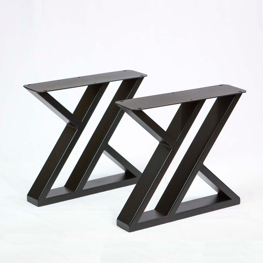 Coffee Table Legs, 1 Pair, Double Z Shape #SS1120