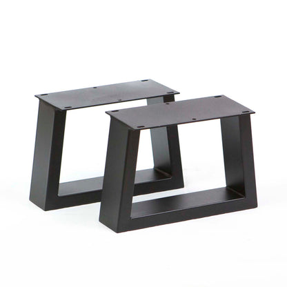 Table Legs For Bench Or Furniture, 1 Pair, Trapezoid-Shaped #SS250