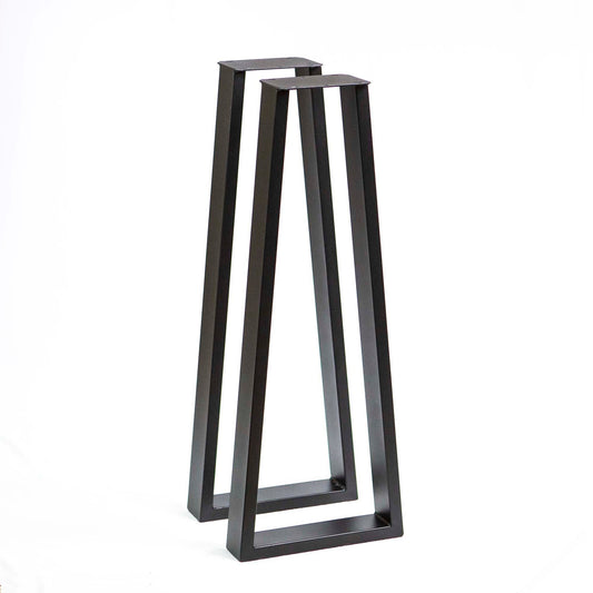 Sofa Table Legs, 1 Pair, Counter Height Trapezoid Shape #SS270