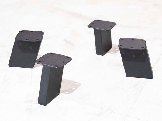 Sofa Legs 4 Inch, Set/4, Angled Shape #SS950