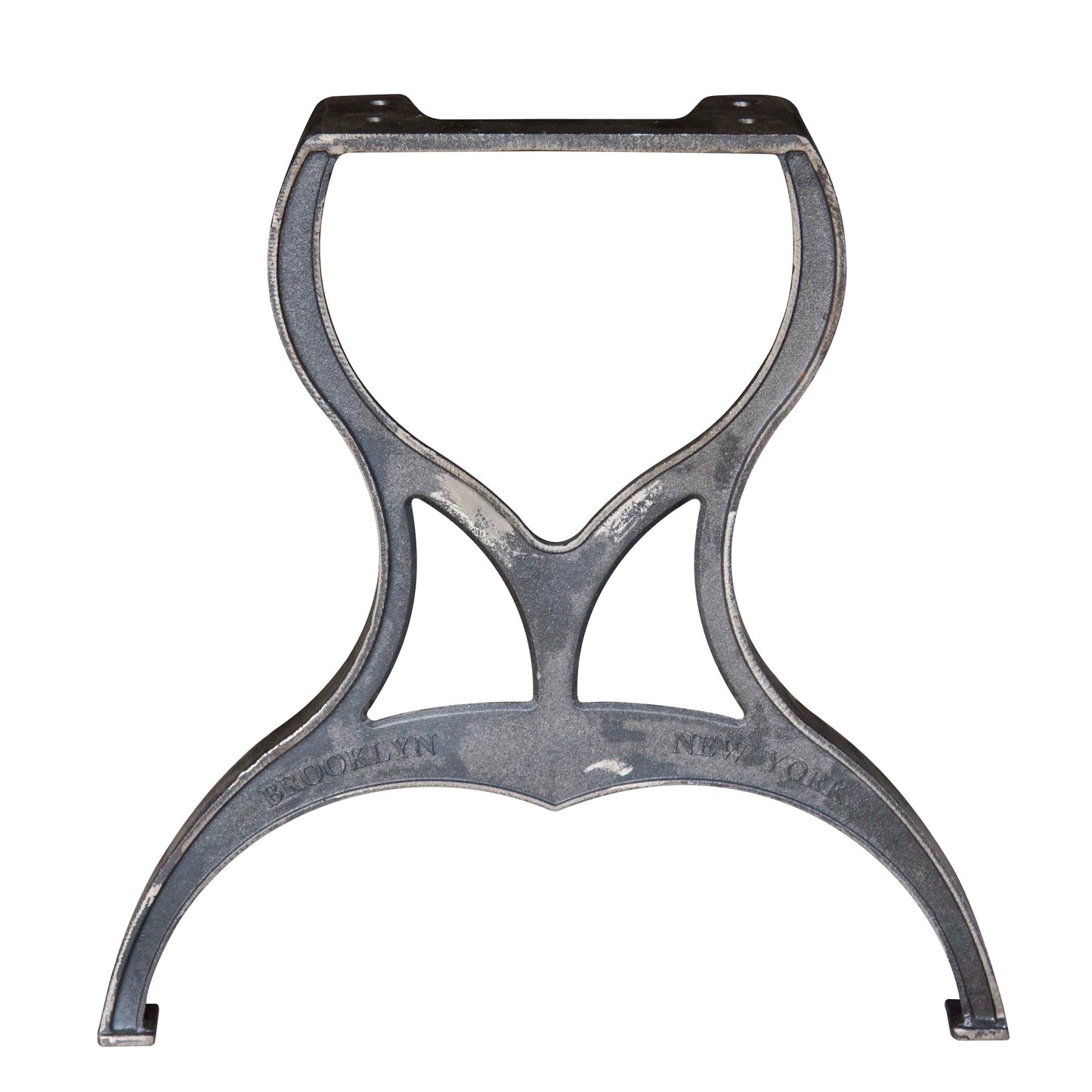 Cast Iron Table Legs For Dining Table, 1 Pair, Brooklyn-Style #CAST01