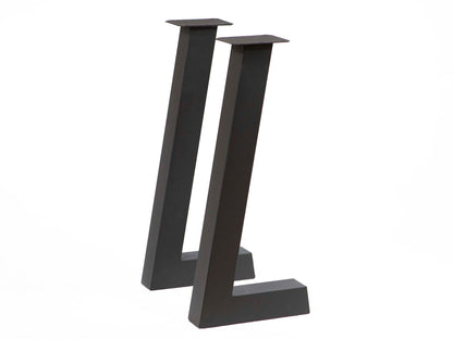 L-Shaped Console Table Legs, 1 Pair, #SS1830