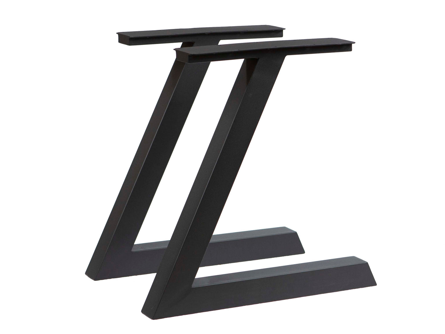 L-Shaped Dining Table Legs, 1 Pair, #SS1810