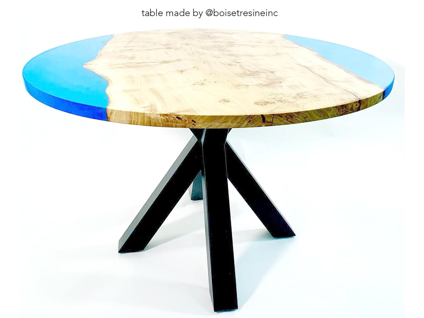 Round Dining Table Legs, 1 Set, Metal Spider Shape #SS1311