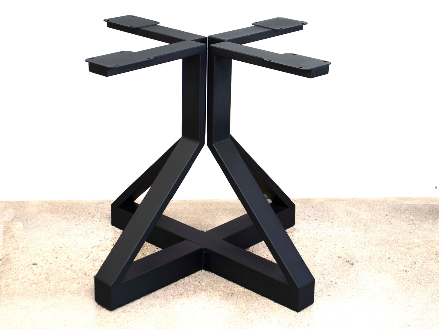 Round Dining Table Legs, 1 Set, Round-Z Shaped, #SS006