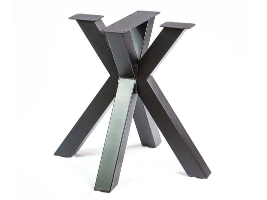 Round Dining Table Legs, 1 Set, Metal Spider Shape #SS1311